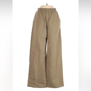 Adanola Tan Cotton Sweatpants - Size S
